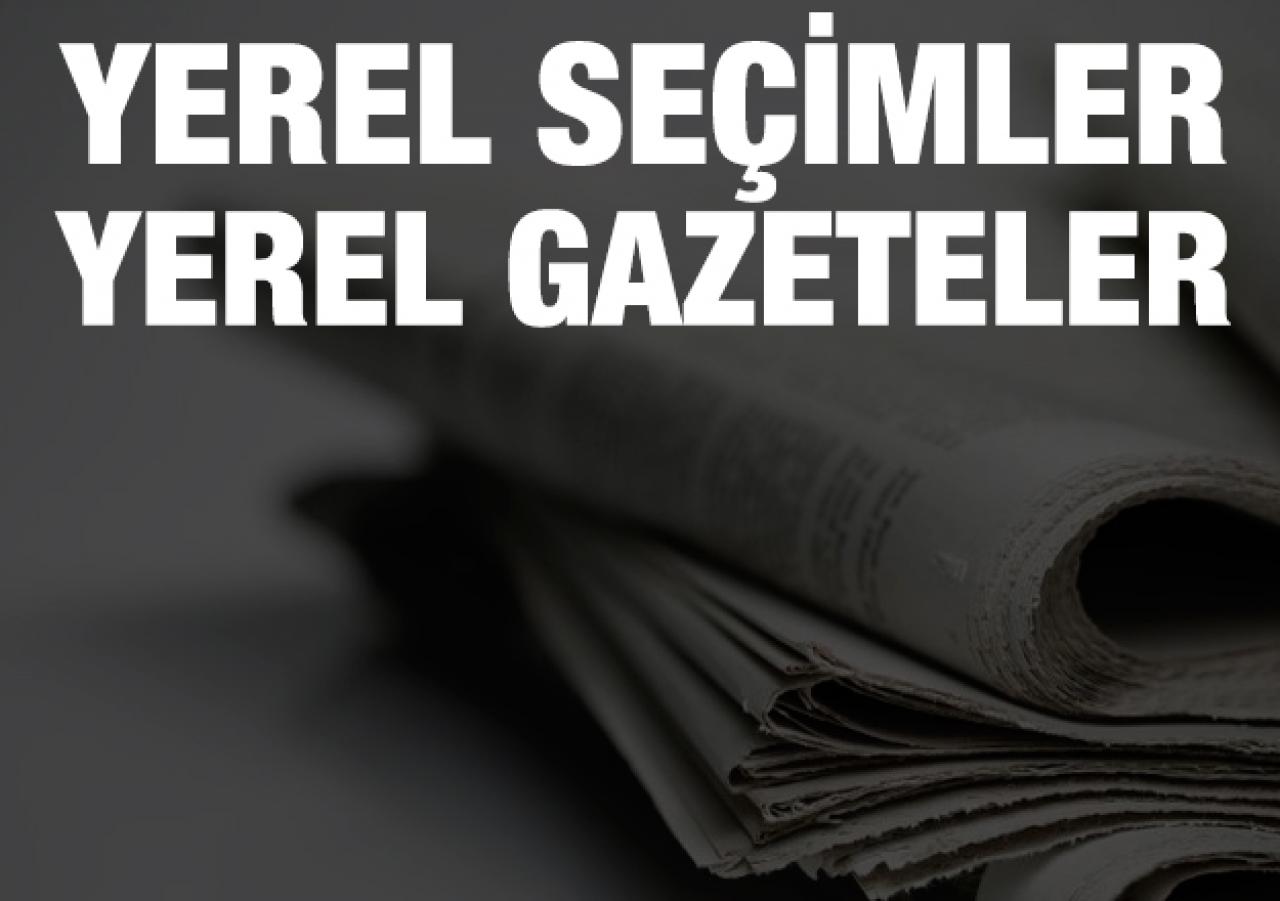 Yerel seçimler yerel gazeteler...