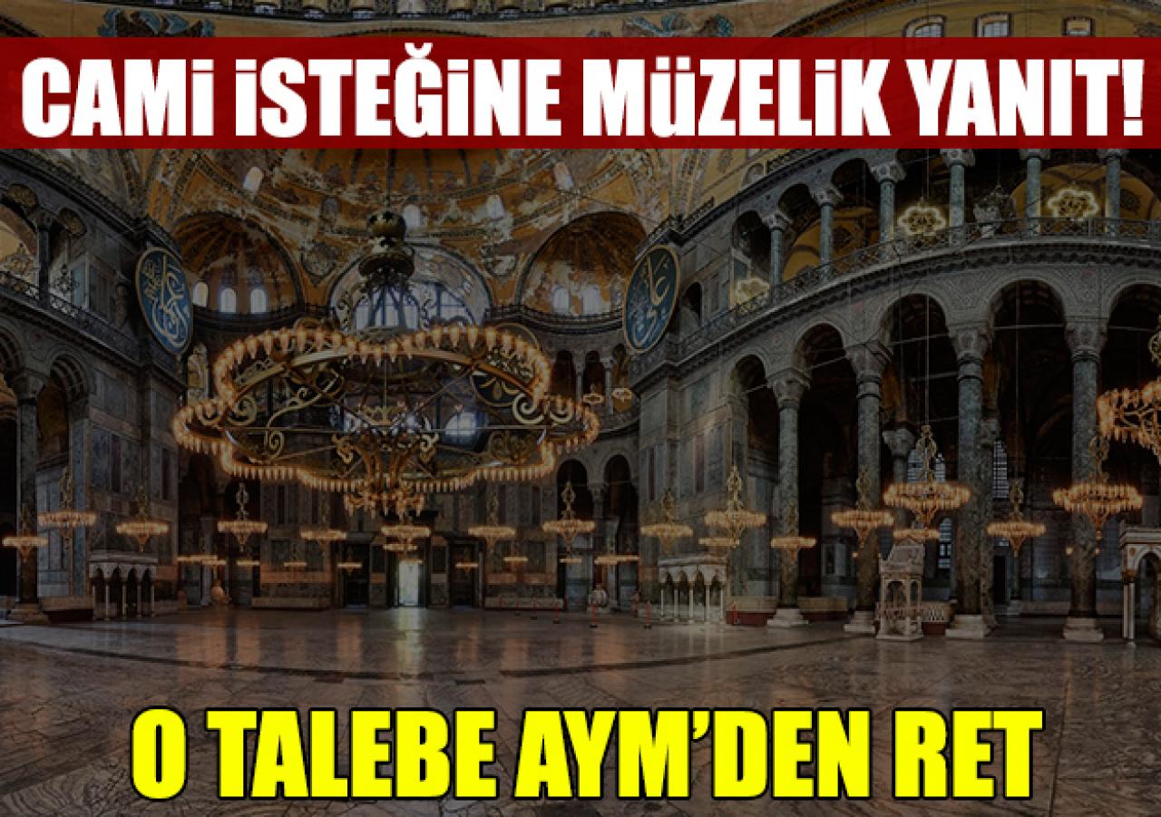 Cami isteğine müzelik yanıt