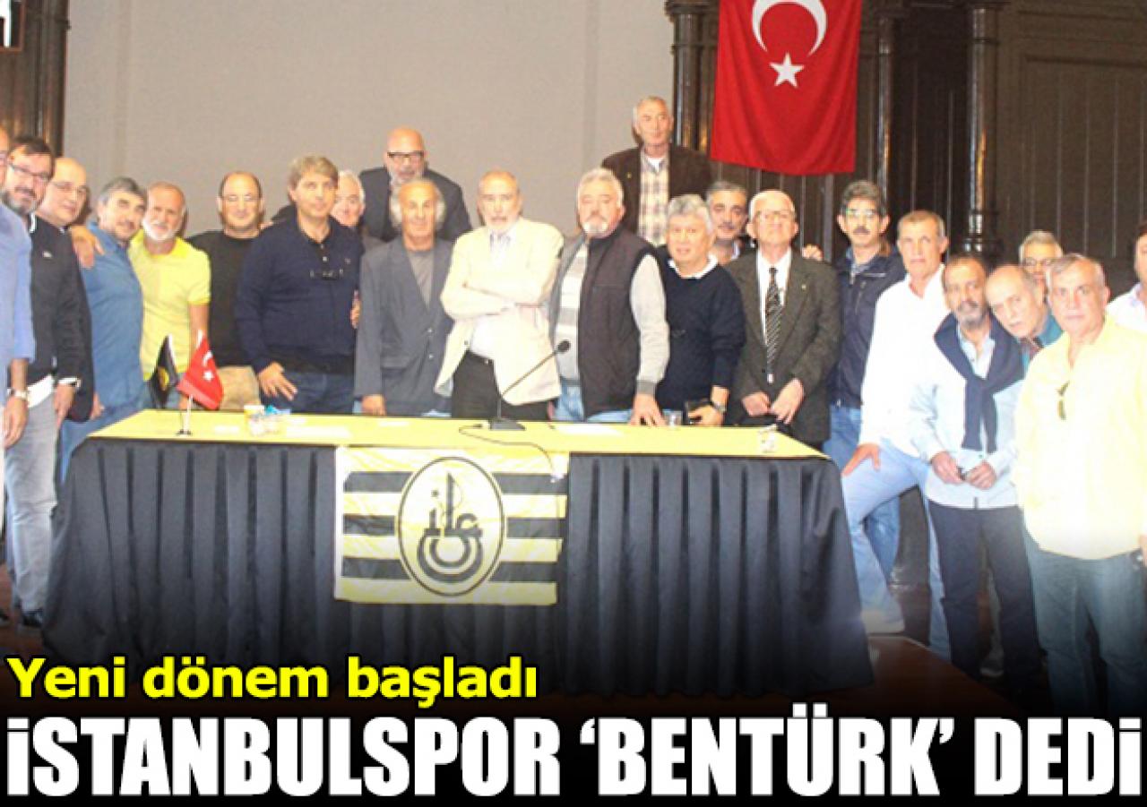 İstanbulspor 'Bentürk' dedi