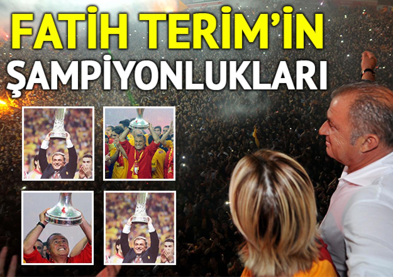 Tarihi başarılarla dolu Fatih Terim Galatasaray'a kaç kupa kazandırdı!