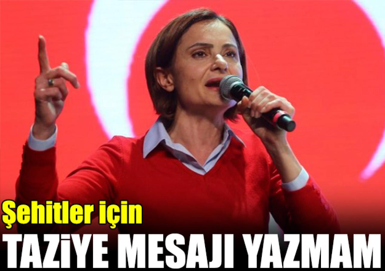 Şehitler için taziye yazmam