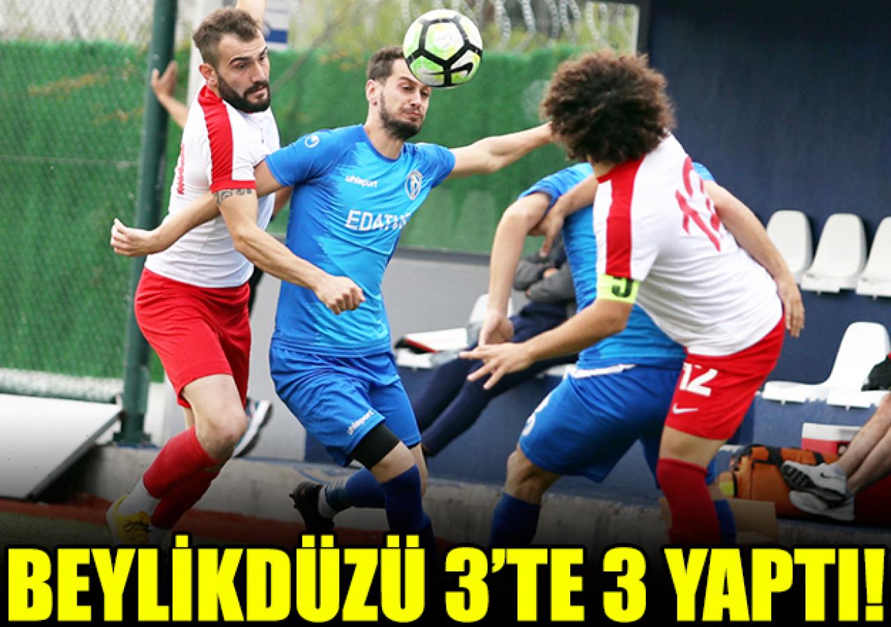 Beylikdüzü 3'te 3 yaptı