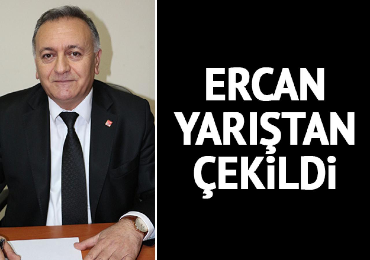 Ali İhsan Ercan yarıştan çekildi