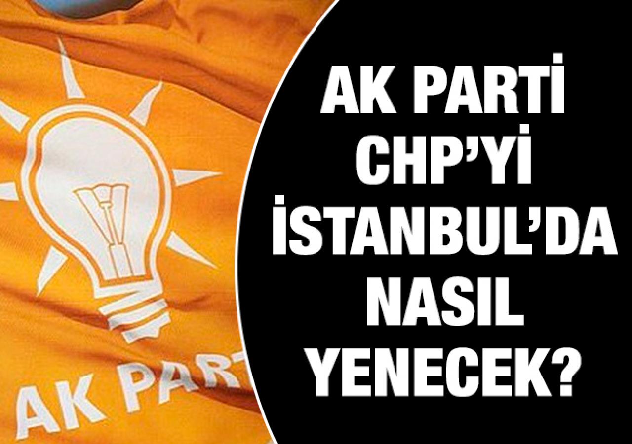 AK Parti İstanbul’da CHP’yi nasıl yenecek?