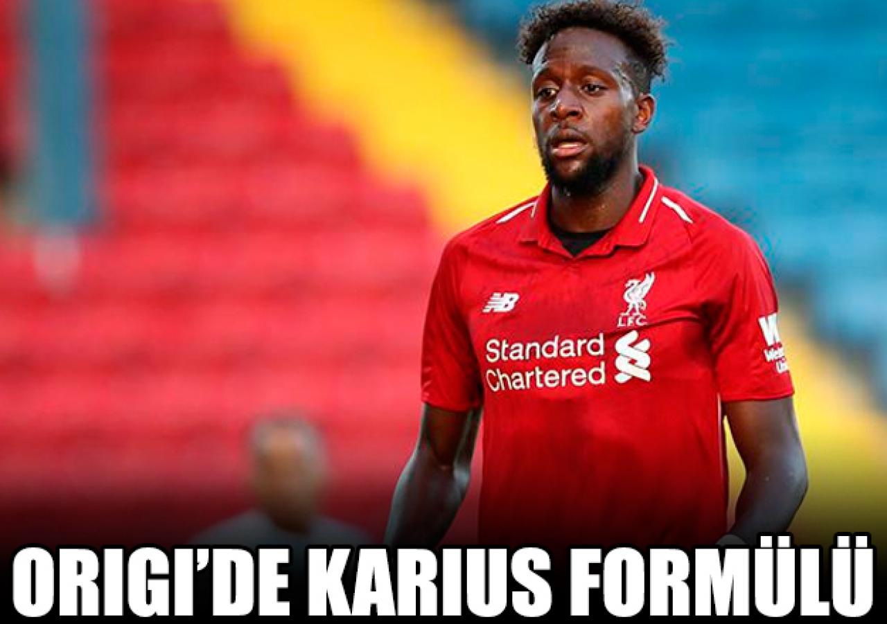 Origi için Karius formülü