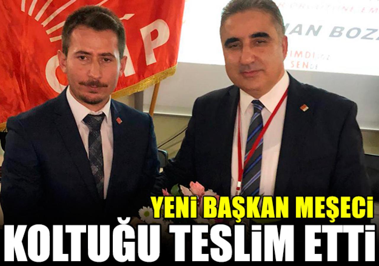 Bozan koltuğu teslim etti