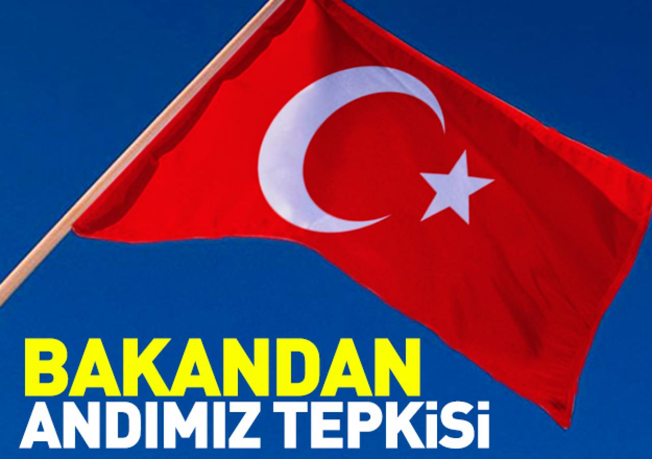 Adalet Bakanı'ndan Andımız tepkisi