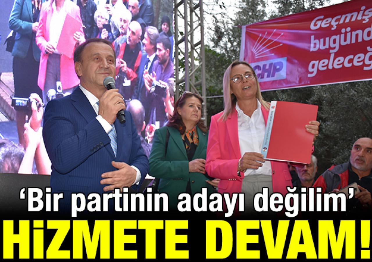 Ben bir partinin adayı değilim