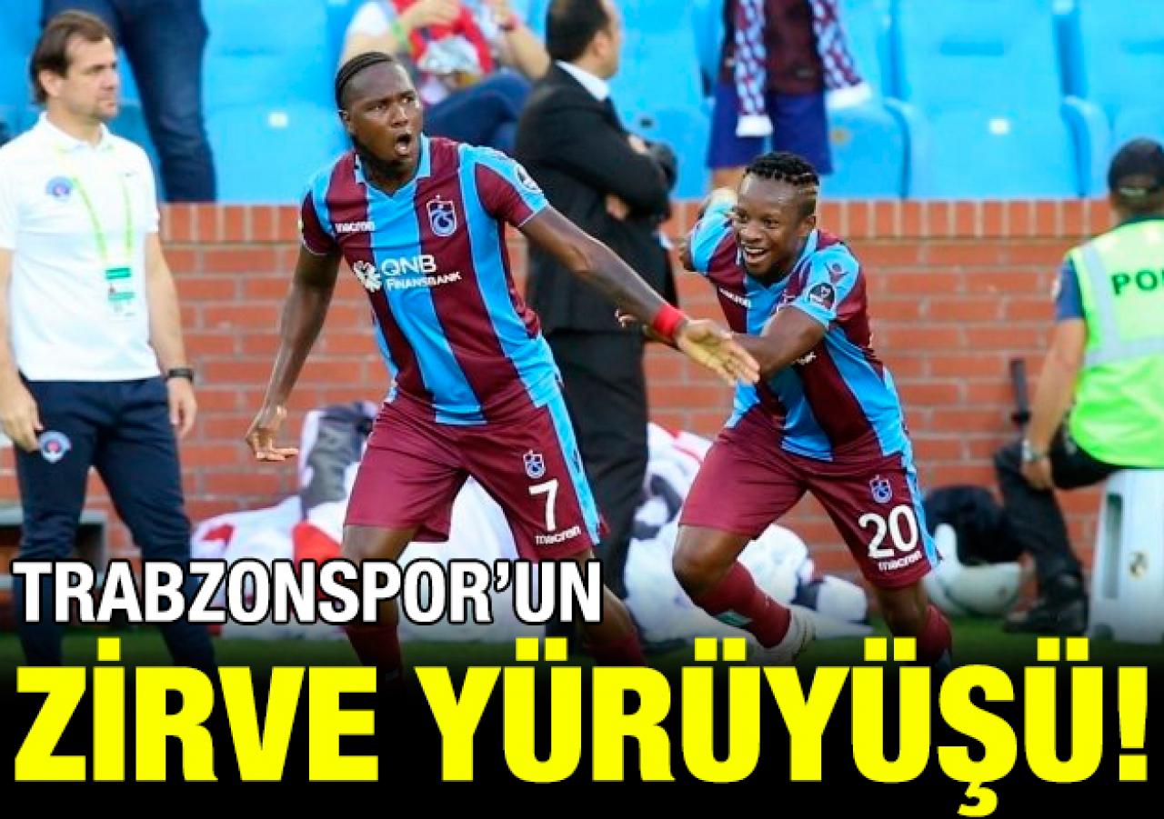 Trabzonspor'un zirve yürüyüşü