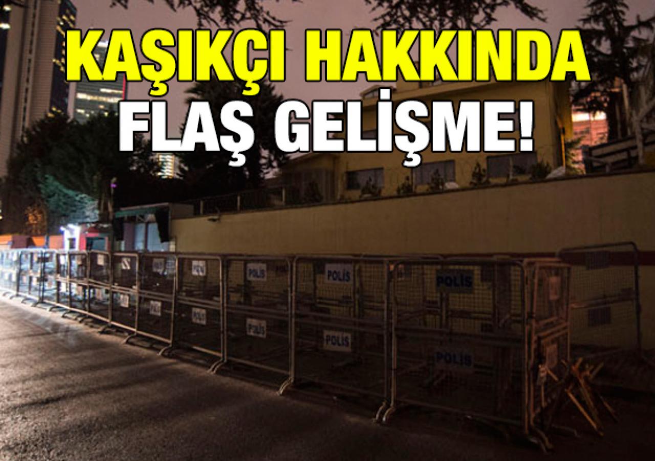 Cemal Kaşıkçı hakkında flaş gelişme