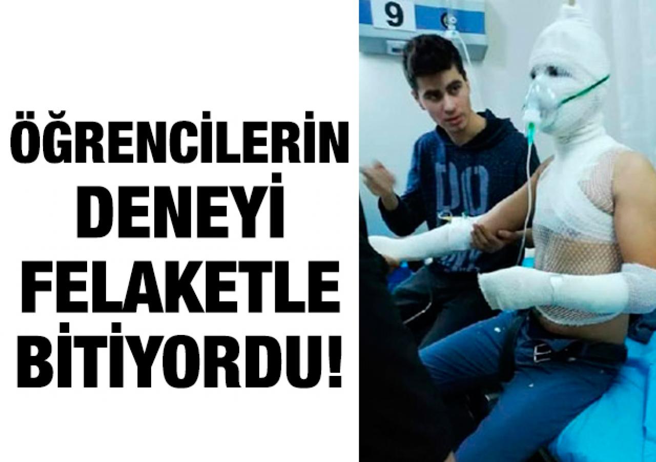 Deney felaketle sonuçlanıyordu!