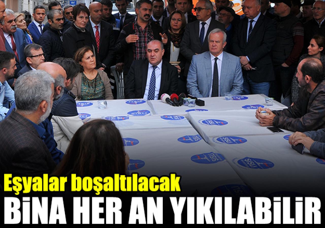 Bina her an yıkılabilir