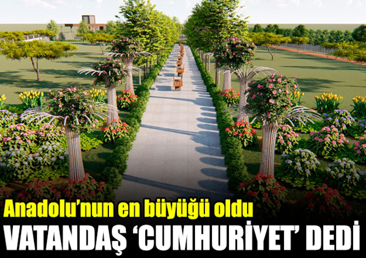 Vatandaş ‘Cumhuriyet’ dedi