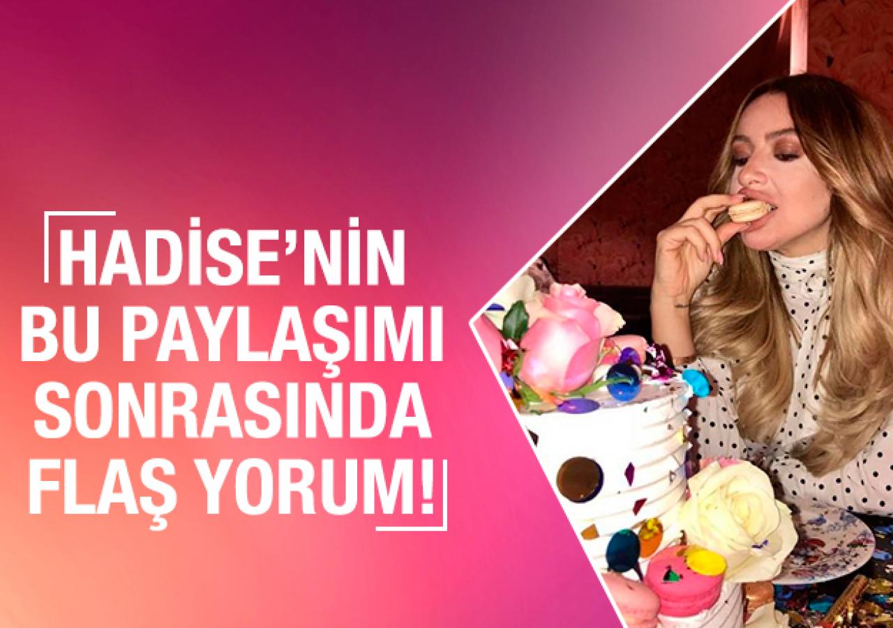 Hadise doğum gününde şoke oldu!