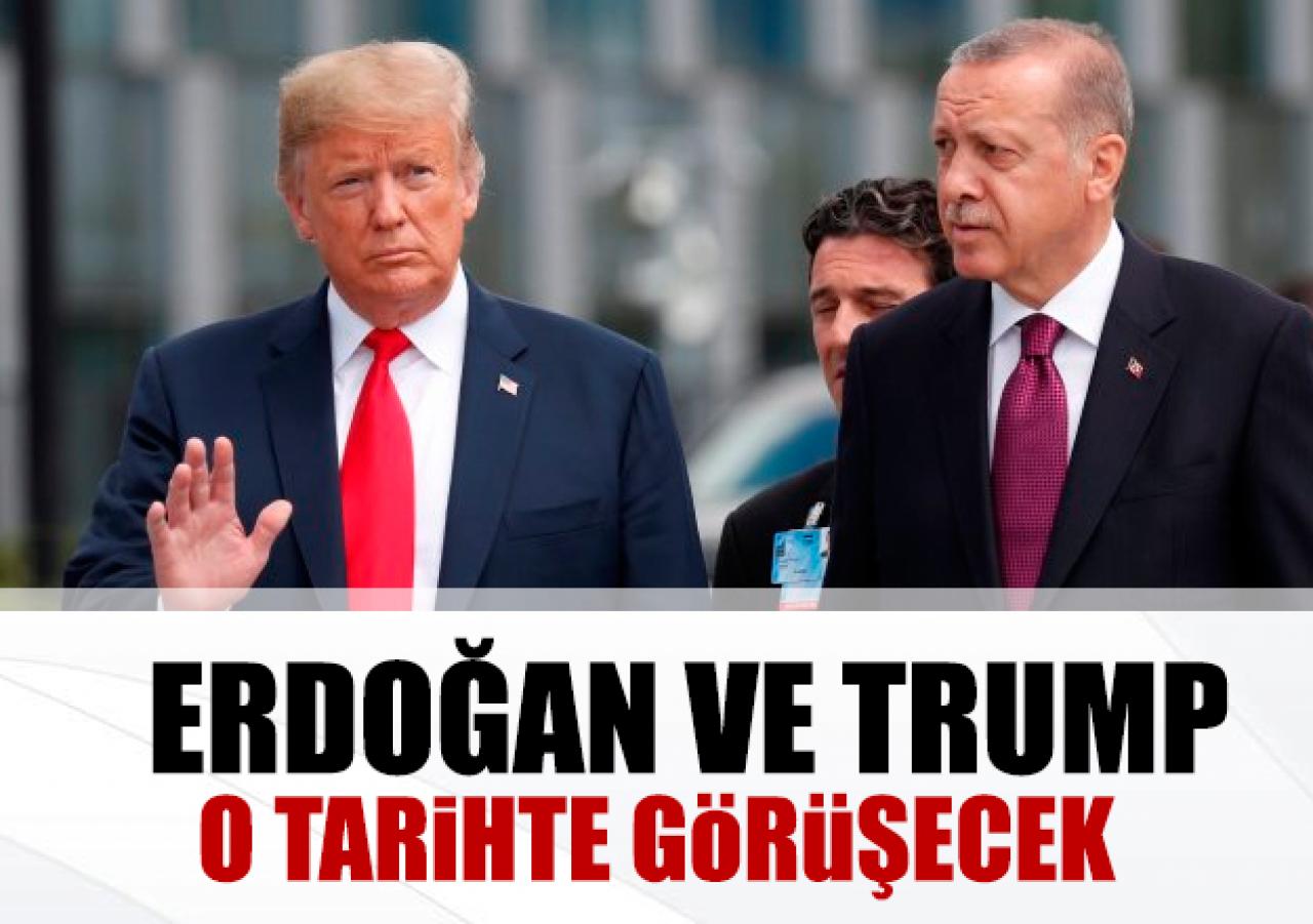 Erdoğan ile Trump 11 Kasım'da görüşecek