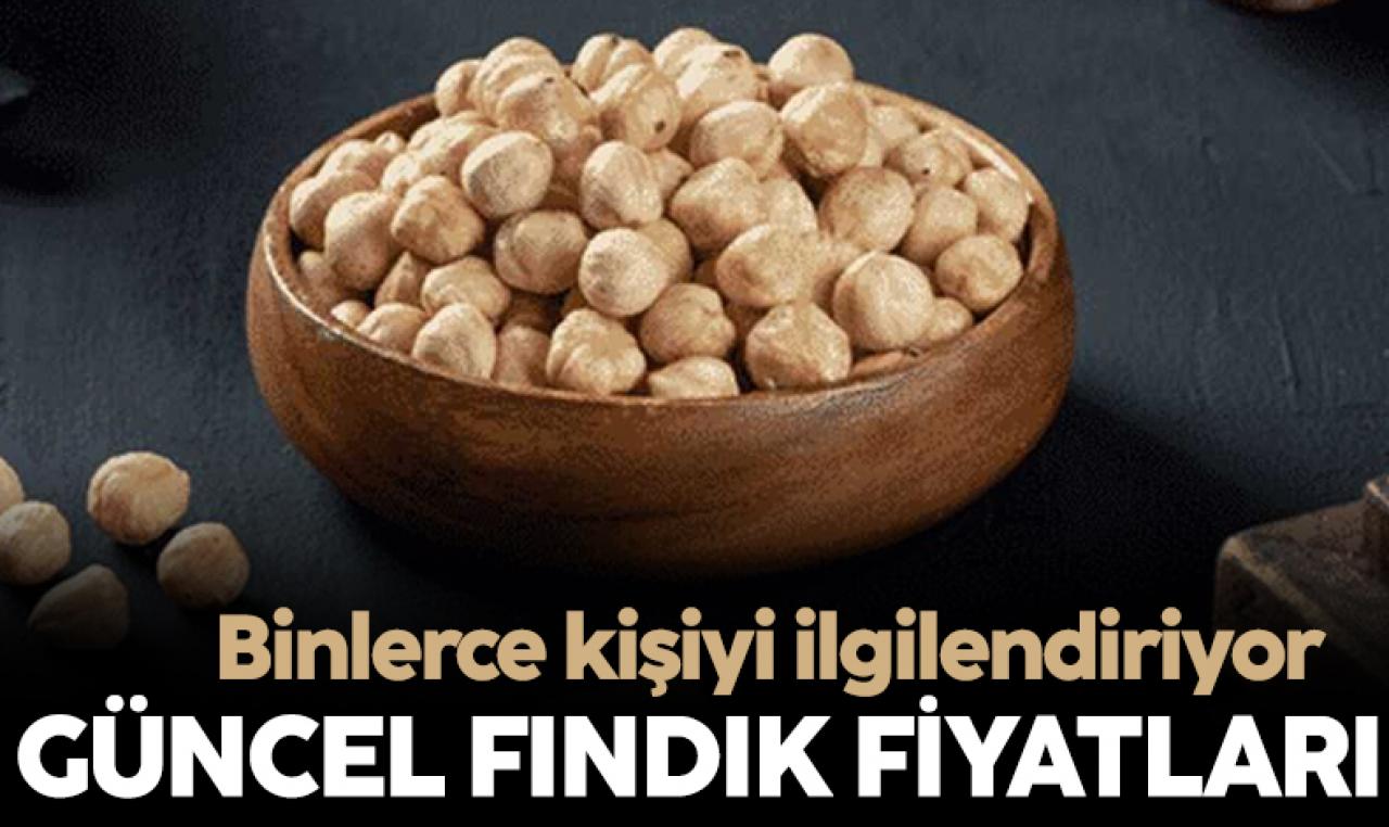 26 Nisan 2023 Çarşamba Fındık fiyatları! Fındık fiyatı ne kadar?