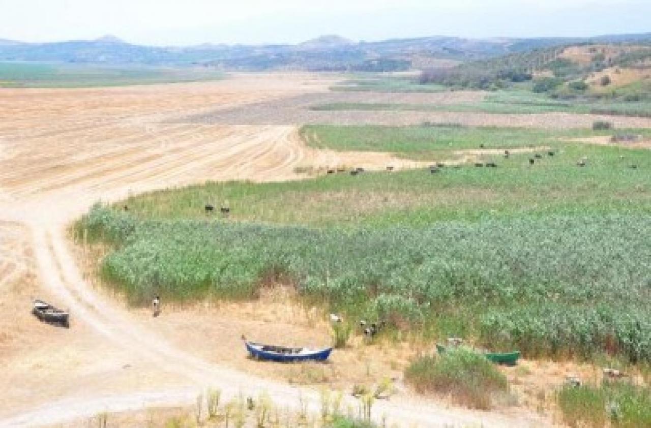 Kuruyan Marmara Gölü'ne dava