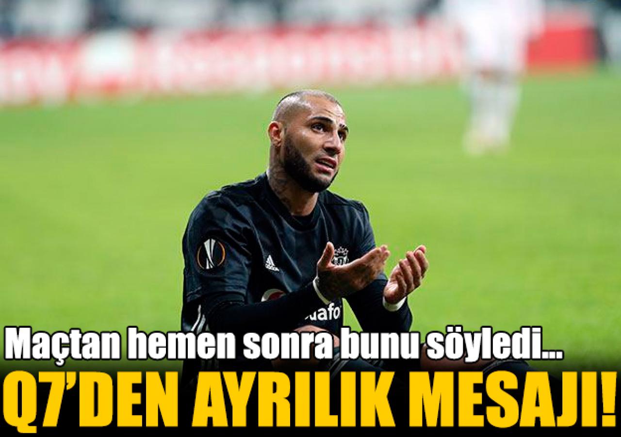 Quaresma'dan ayrılık sinyali