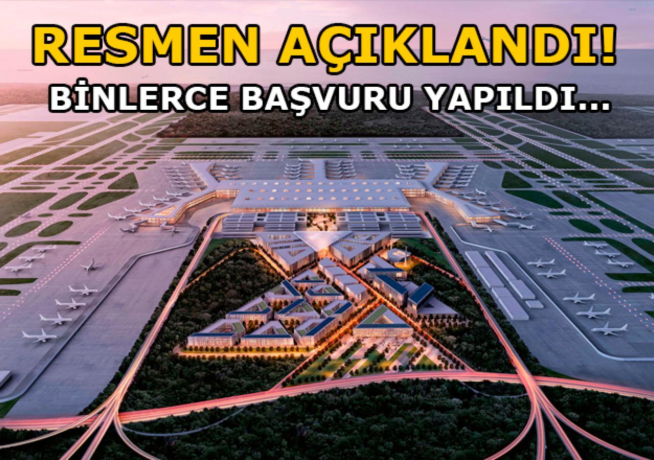 İstanbul Yeni Havalimanı'ndan 21 bin rezervasyon