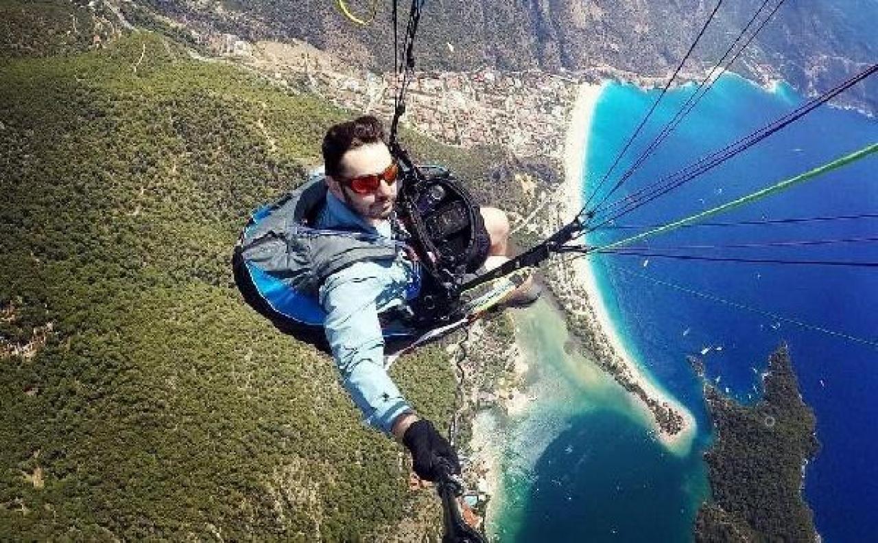 Fethiye'de paraşüt kazası! Milli paraşütçü Orkut Baysal hayatını kaybetti