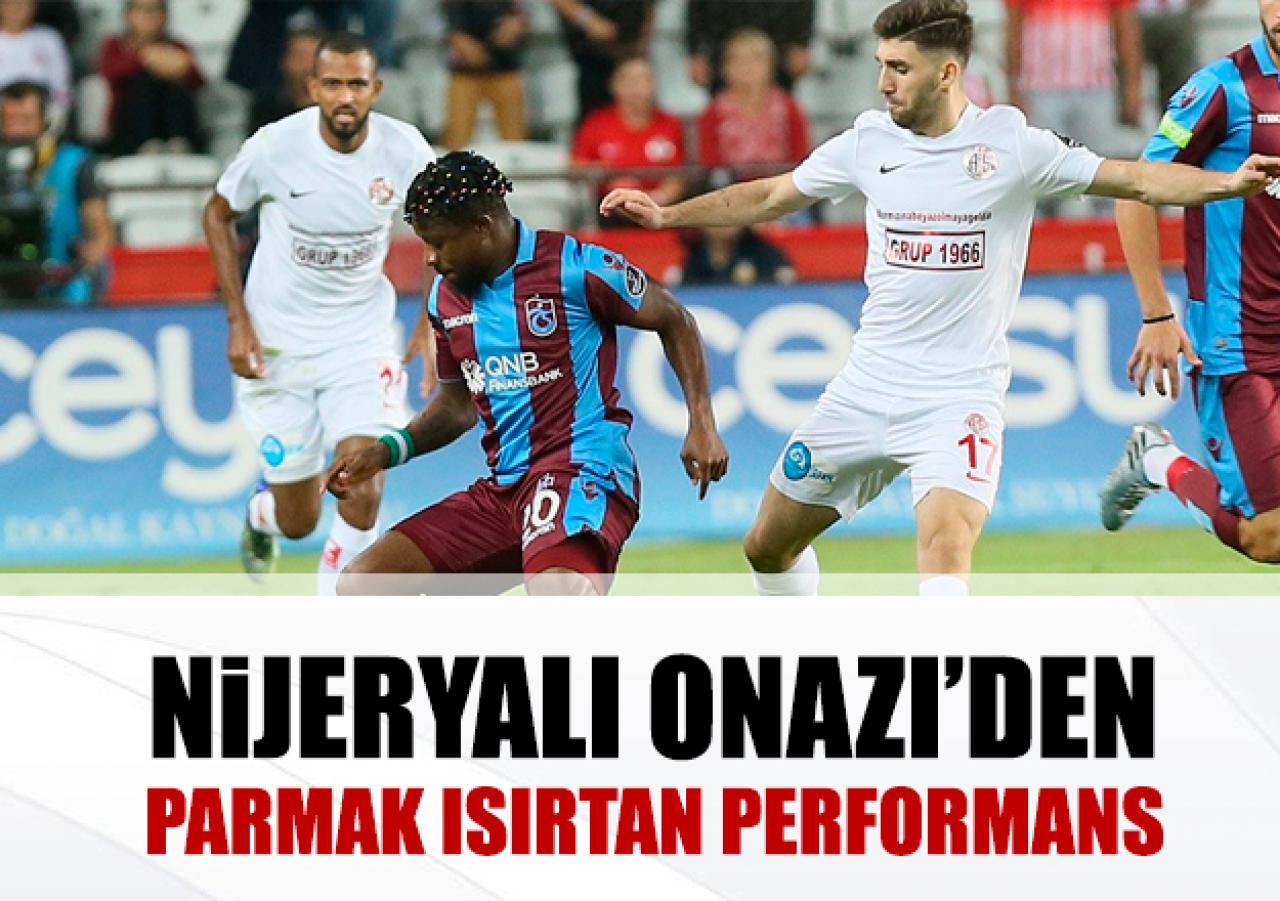 Onazi performansıyla büyüledi