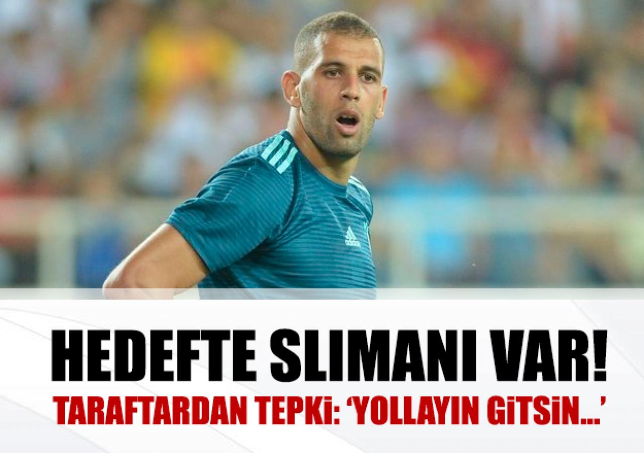 Slimani'ye büyük tepki!