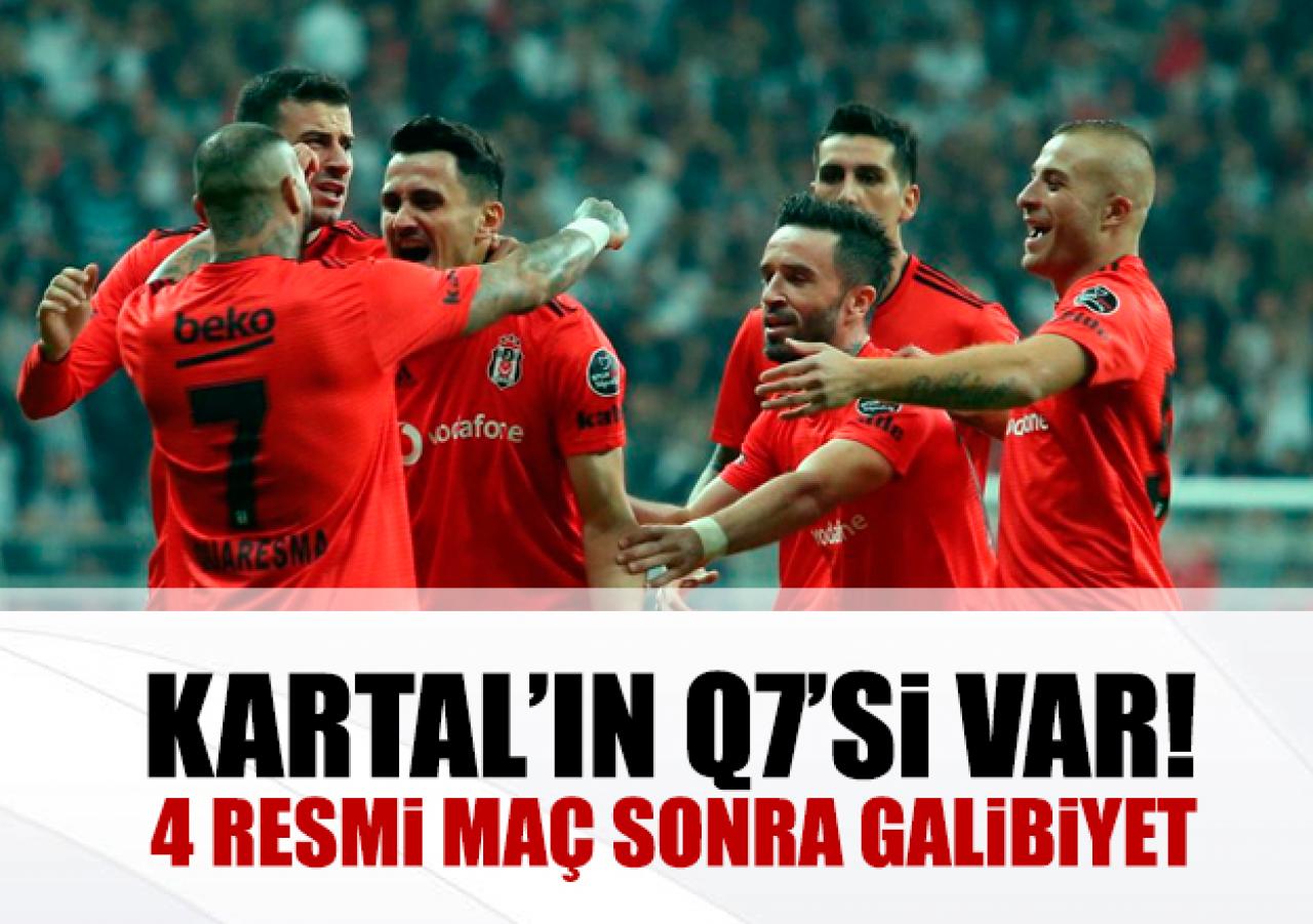 Kartal 4 maç sonra güldü