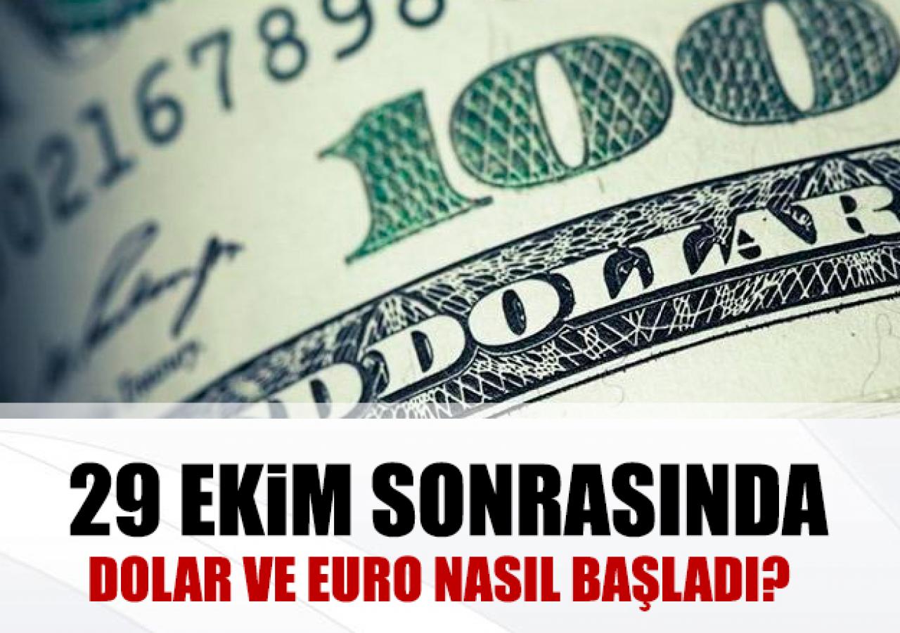 30 Ekim Salı dolar alış ve satış fiyatları! Dolar kaç lira son dakika