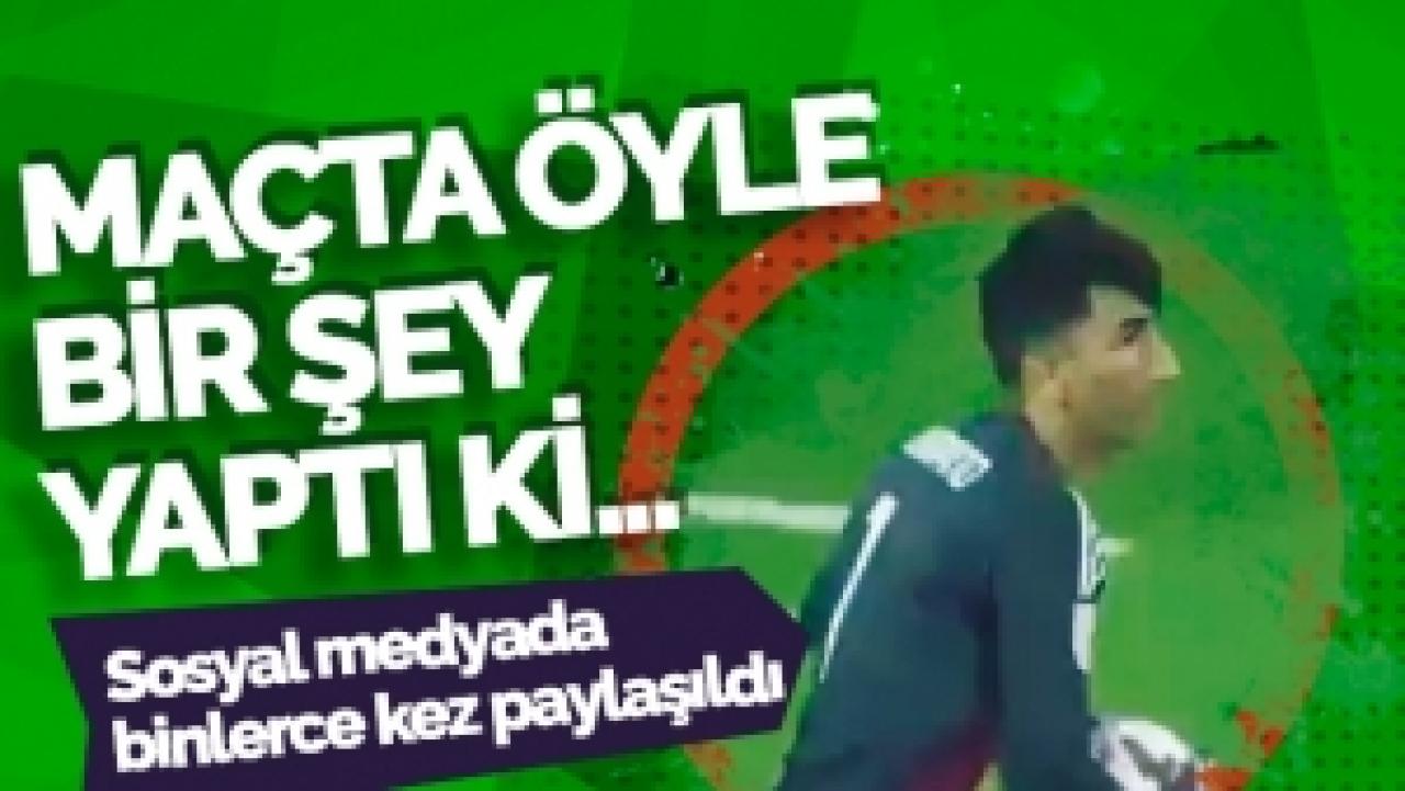 Alireza Beiranvand attığı pasla herkesi şoke etti