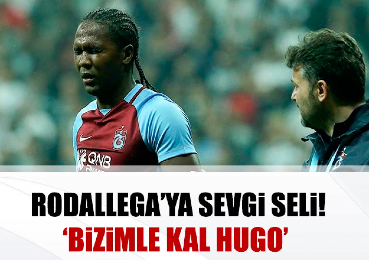 Taraftardan Rodallega'ya sevgi seli