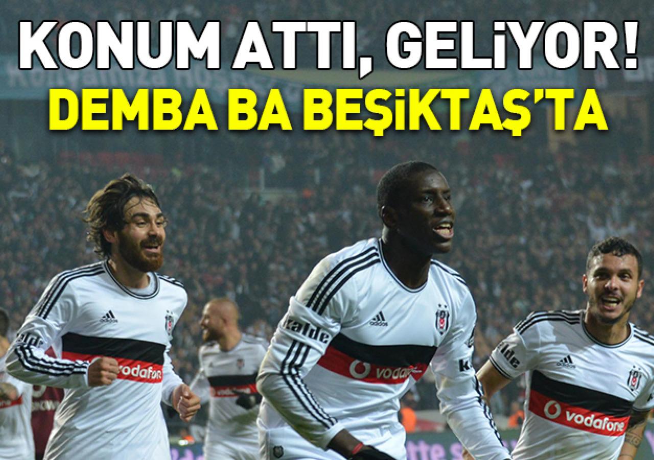 Beşiktaş'ın forveti bir kez daha Demba Ba!