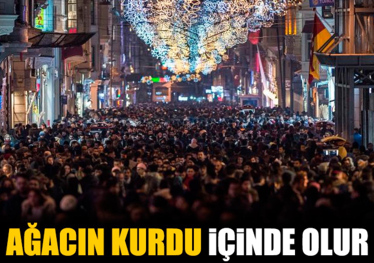 Ağacın kurdu içinde olur