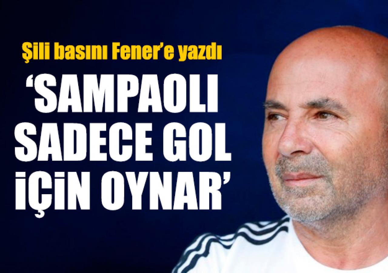 'Sampaoli sadece gol için oynar'