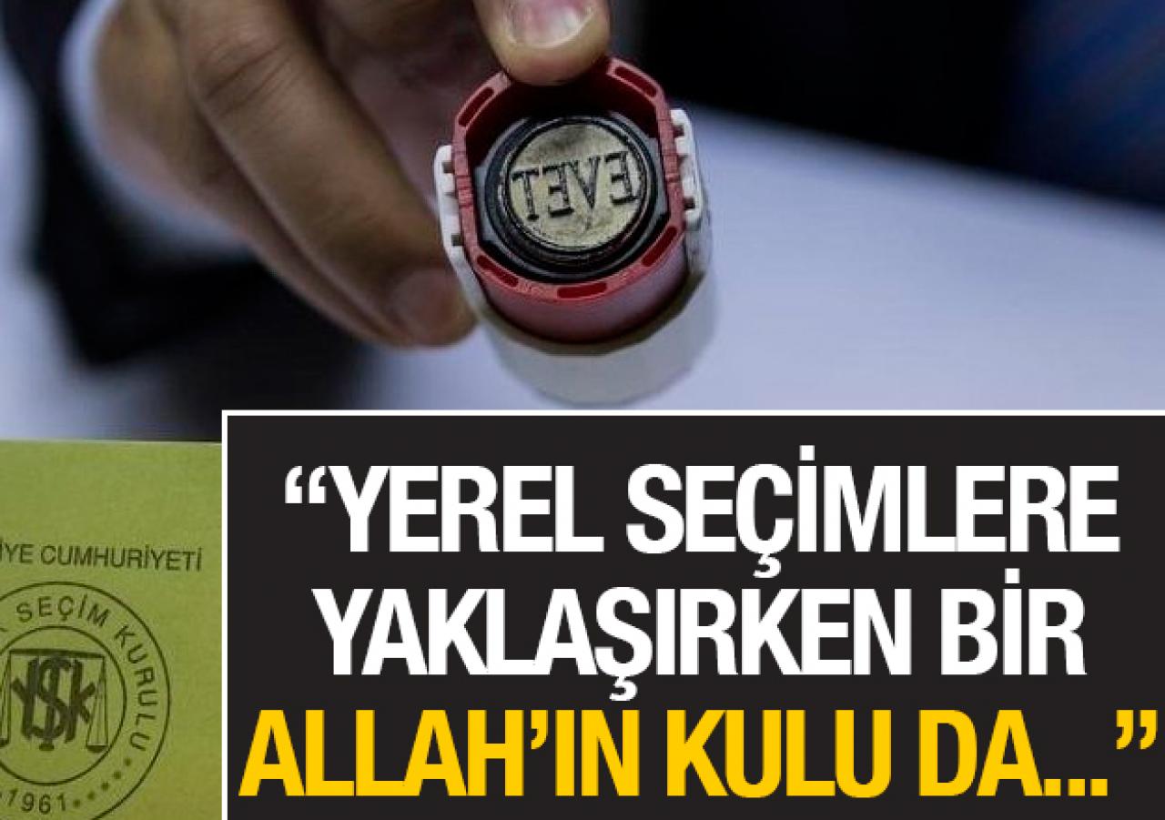 Yerel seçimlere doğru