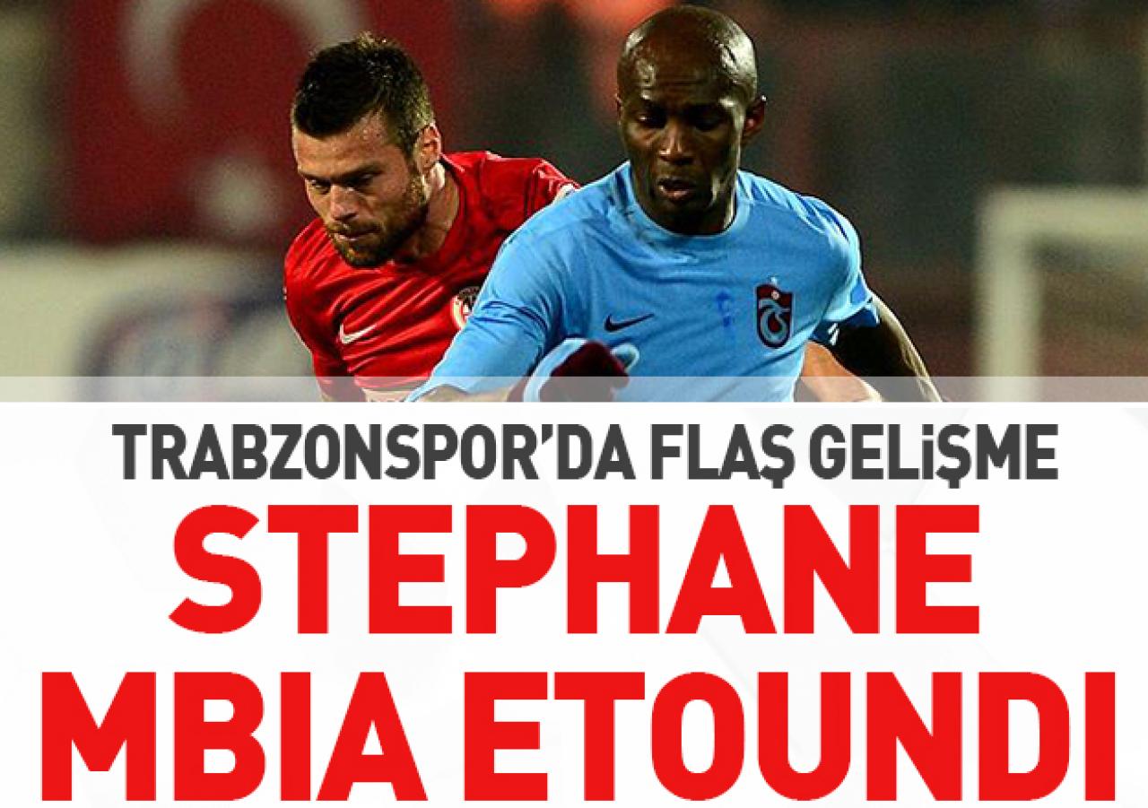 Trabzonspor'da Mbia bombası!