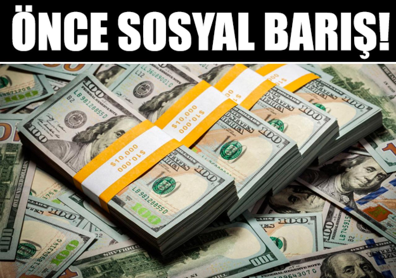 Önce sosyal barış