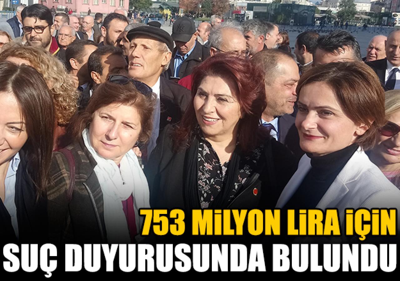 753 milyon lira için suç duyurusu