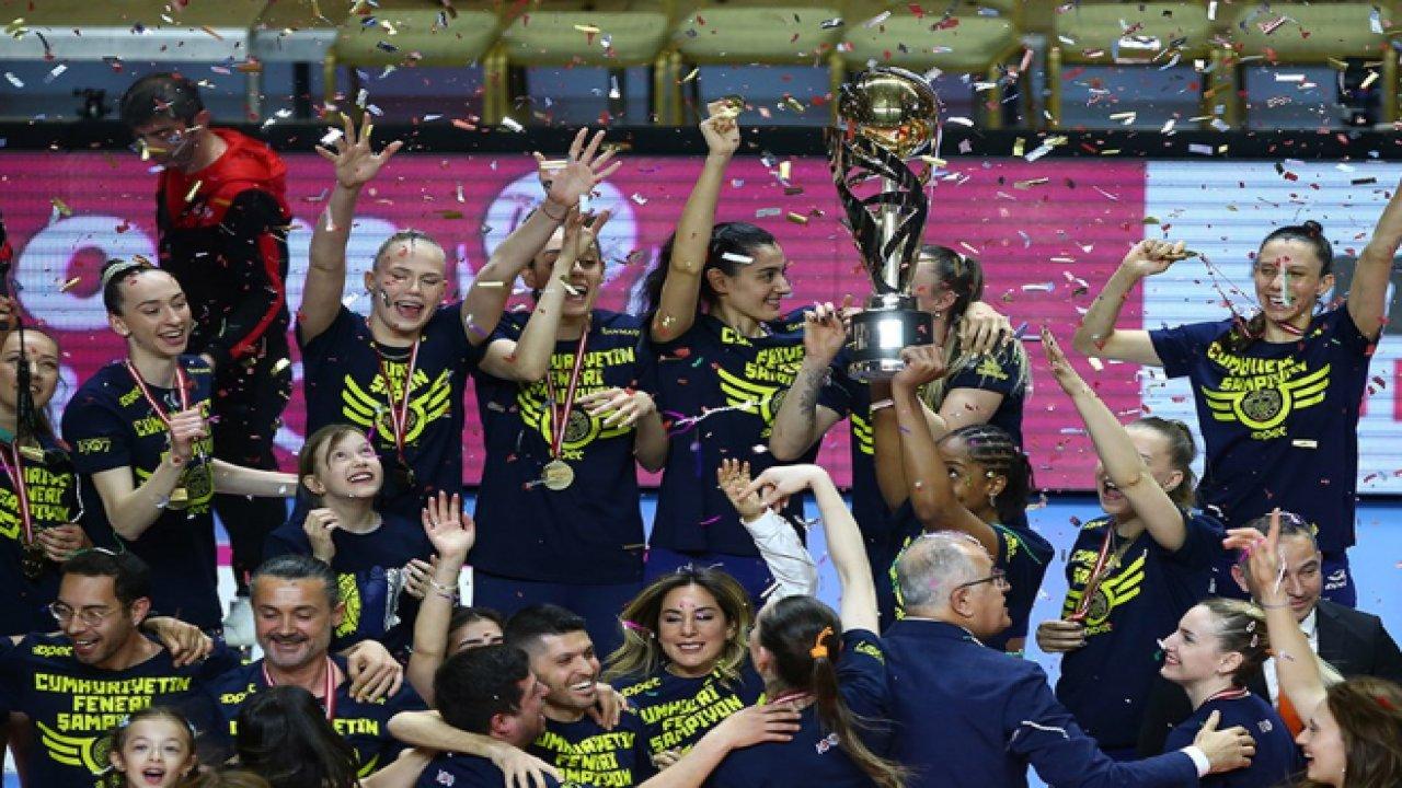 Sultanlar Ligi'nde şampiyon Fenerbahçe