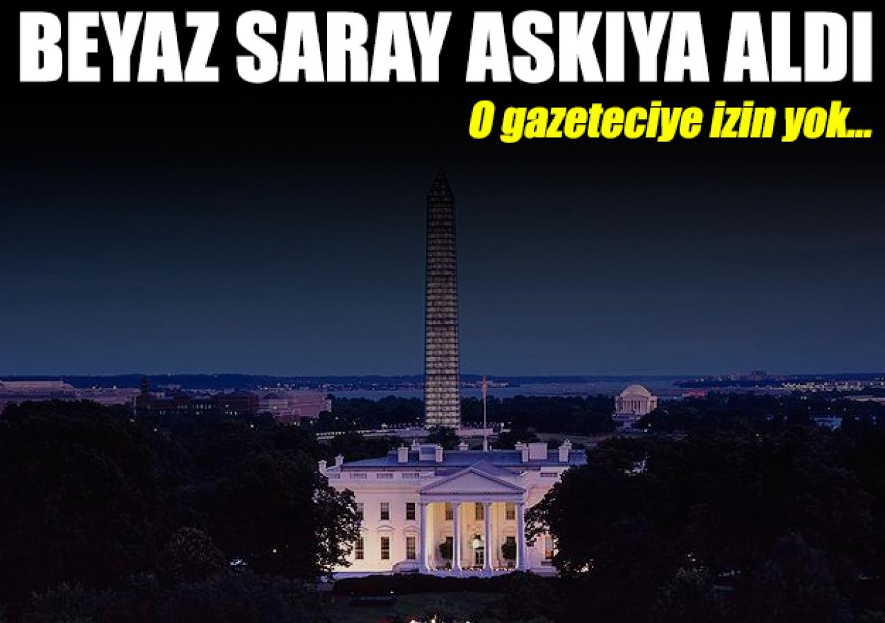 Beyaz Saray'dan CNN muhabirine yasak