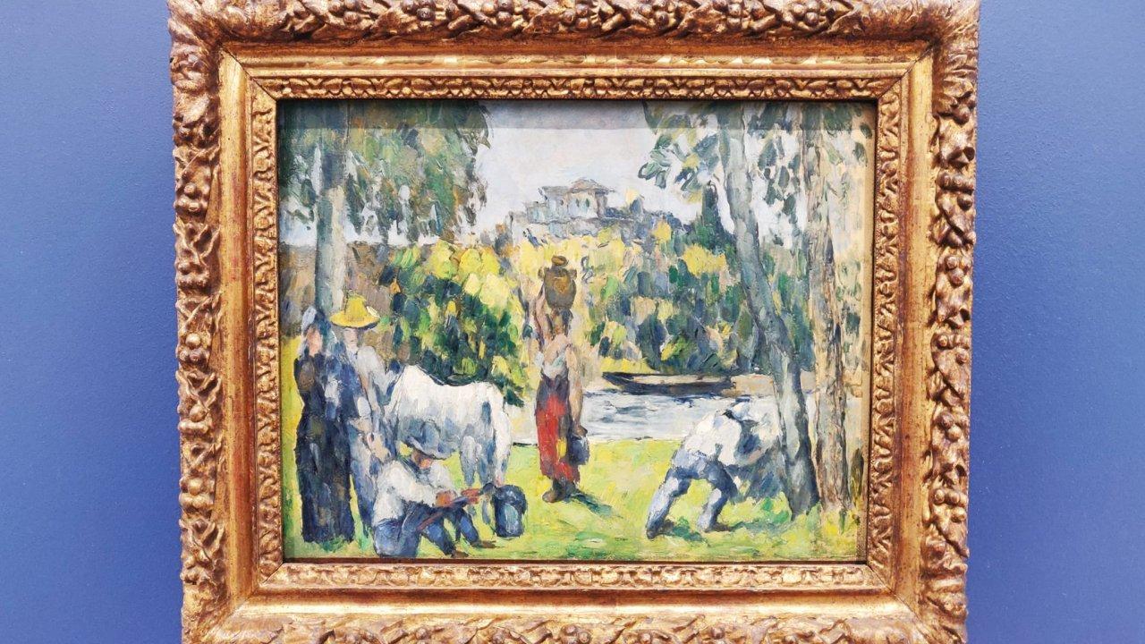 Cezanne’ın ünlü tablosu, 27 yıl sonra sergileniyor