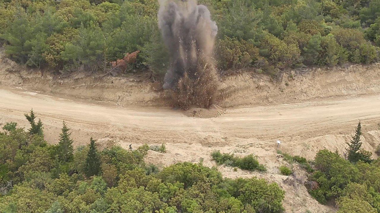 Çanakkale Savaşı'ndan kalma top mermisi imha edildi