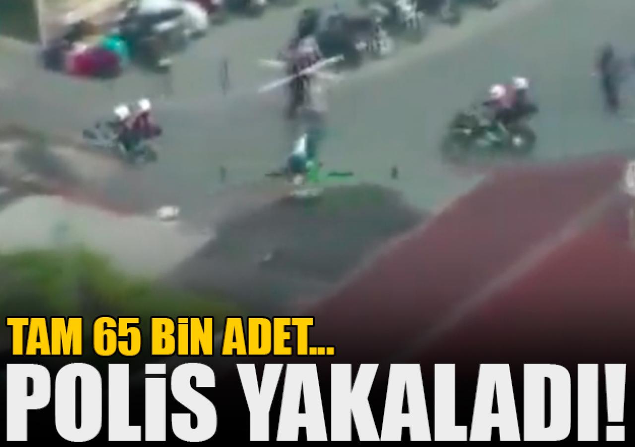 Tahtakale'de 65 bin sahte ürün yakalandı