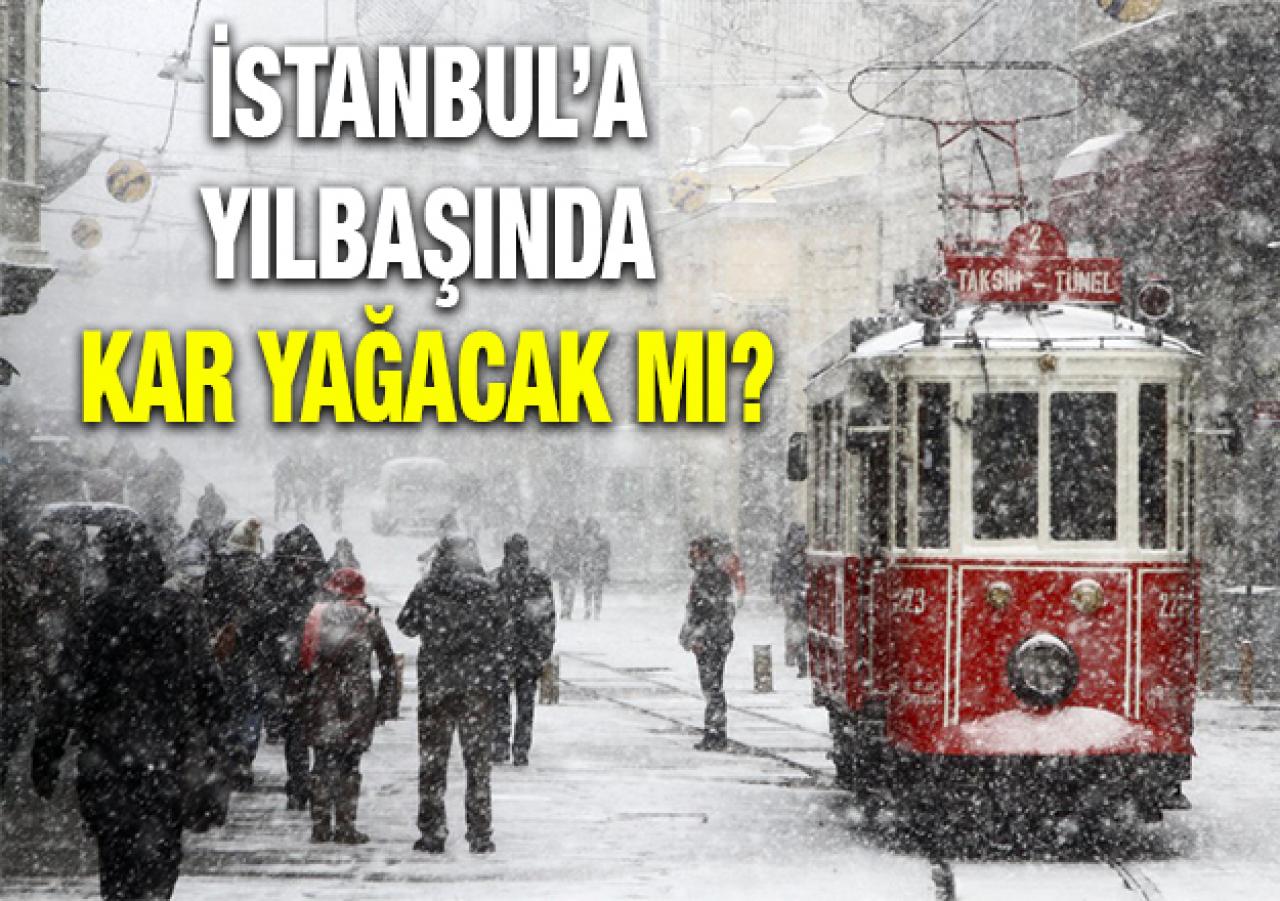 İstanbul'da yılbaşında kar yağacak mı - 30-31 Aralık ve 1 Ocak hava durumu