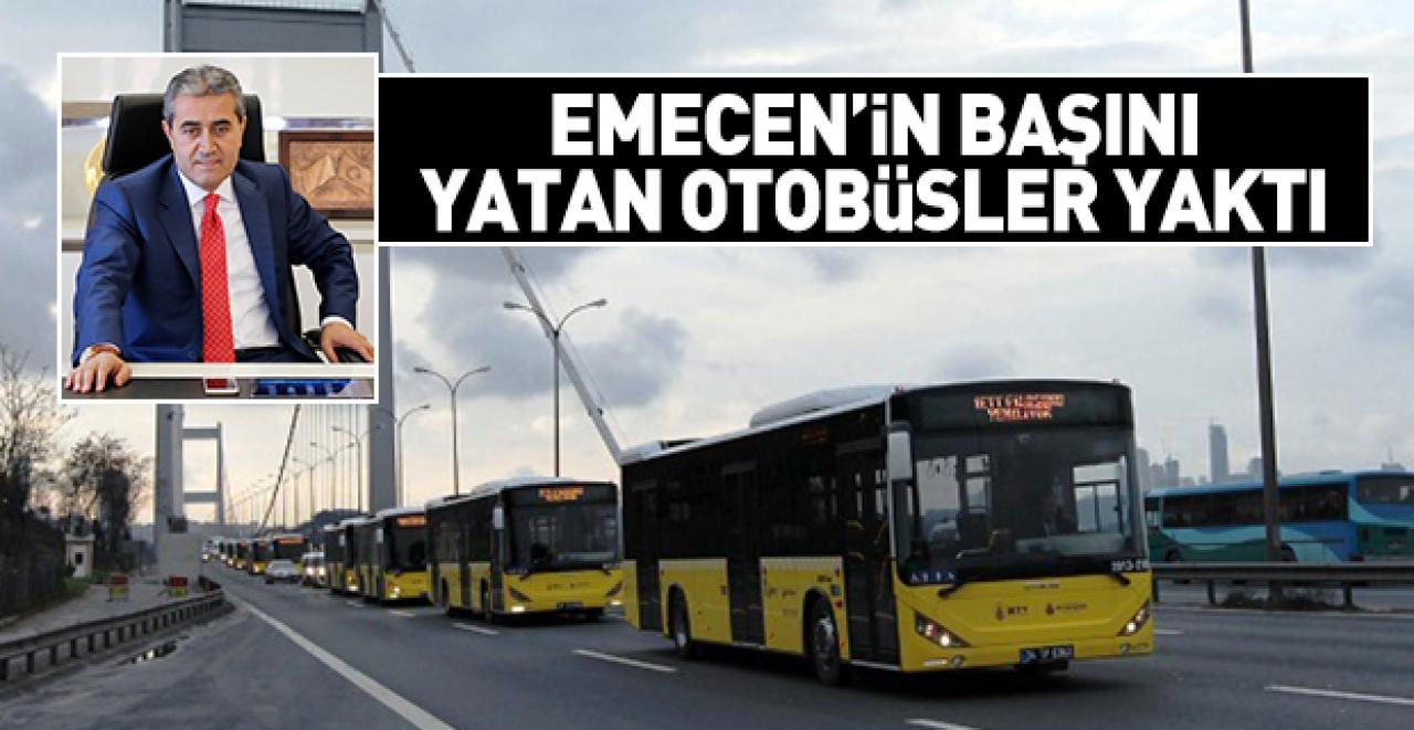 Arif Emecen’in başını yatan otobüsler yedi