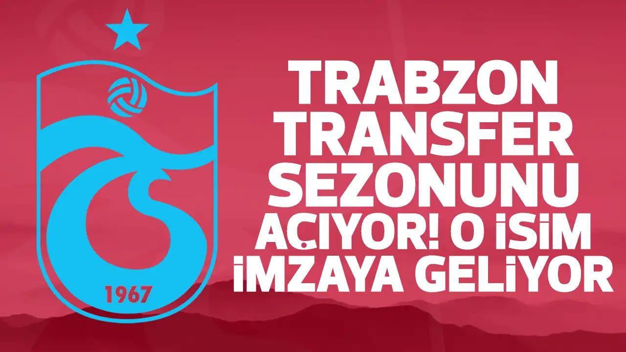 Trabzonspor ilk transfer bombasını patlatıyor! İmzayı atacak