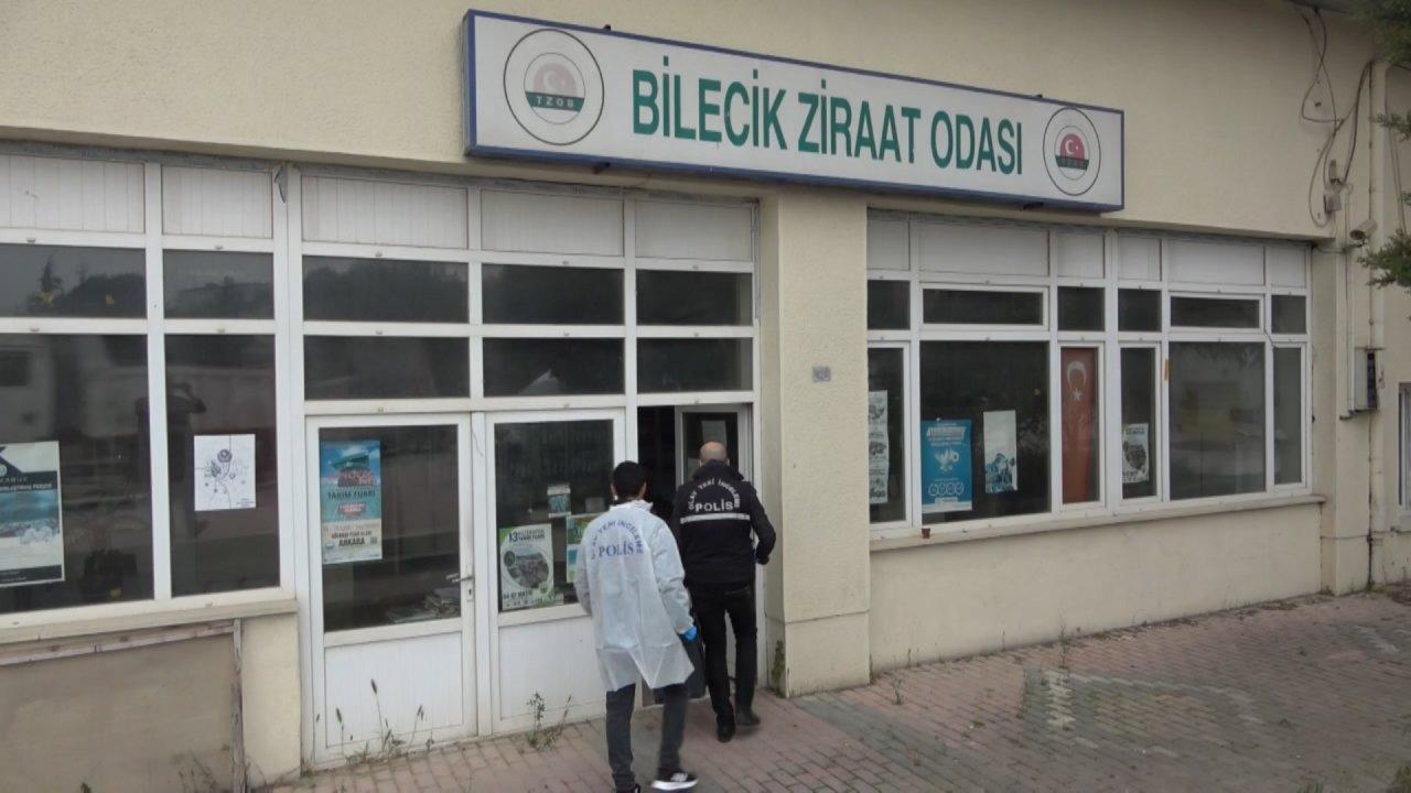 Bilecik Ziraat Odası'nın binası 1 ayda 4 kez soyuldu