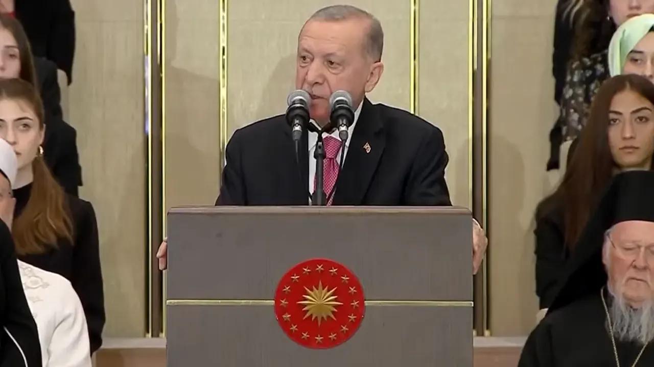 Beştepe'de tören sona erdi: Türkiye Yüzyılı'nın inşasına omuz verelim