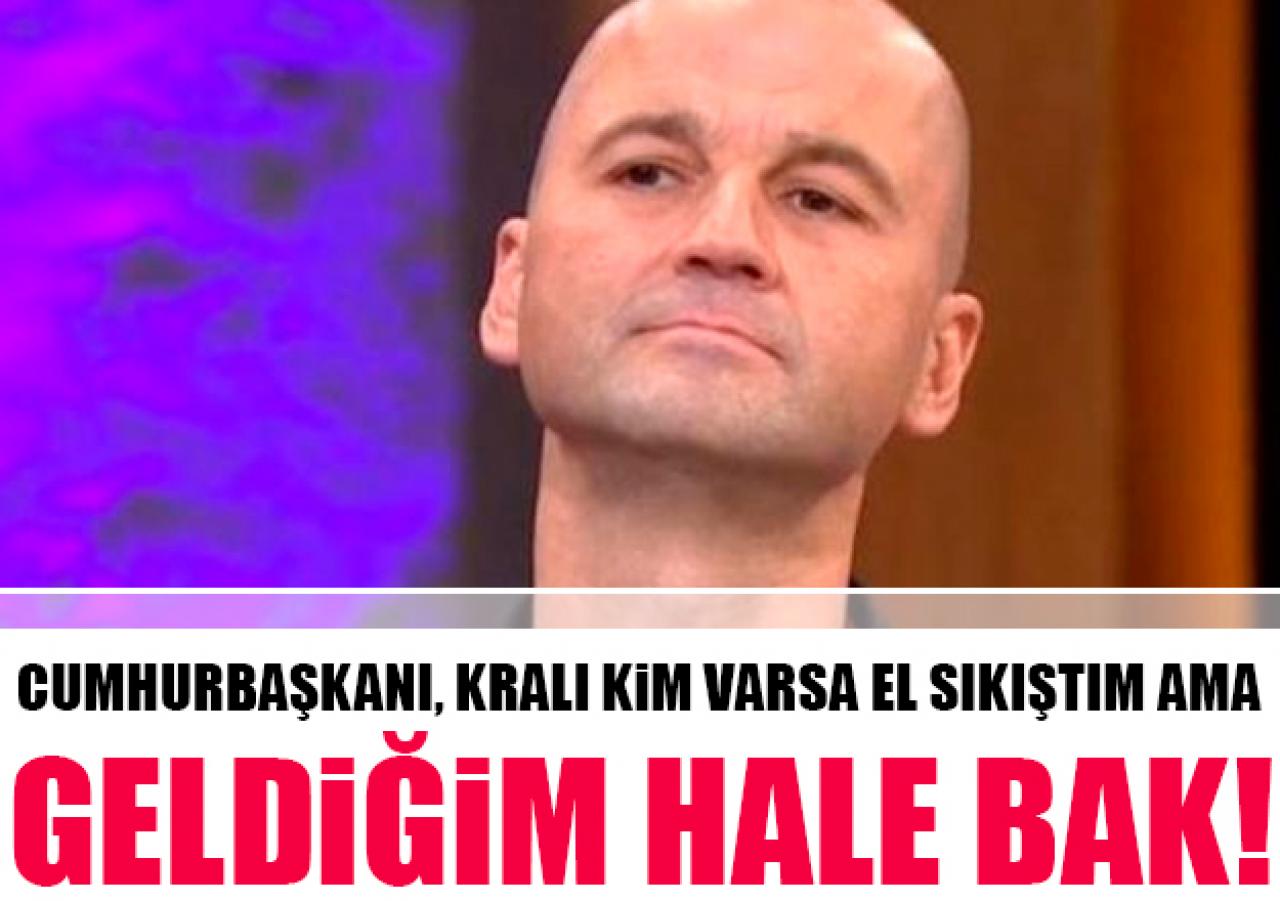 Masterchef Murat Özdemir diskalifiye edildikten sonra konuştu