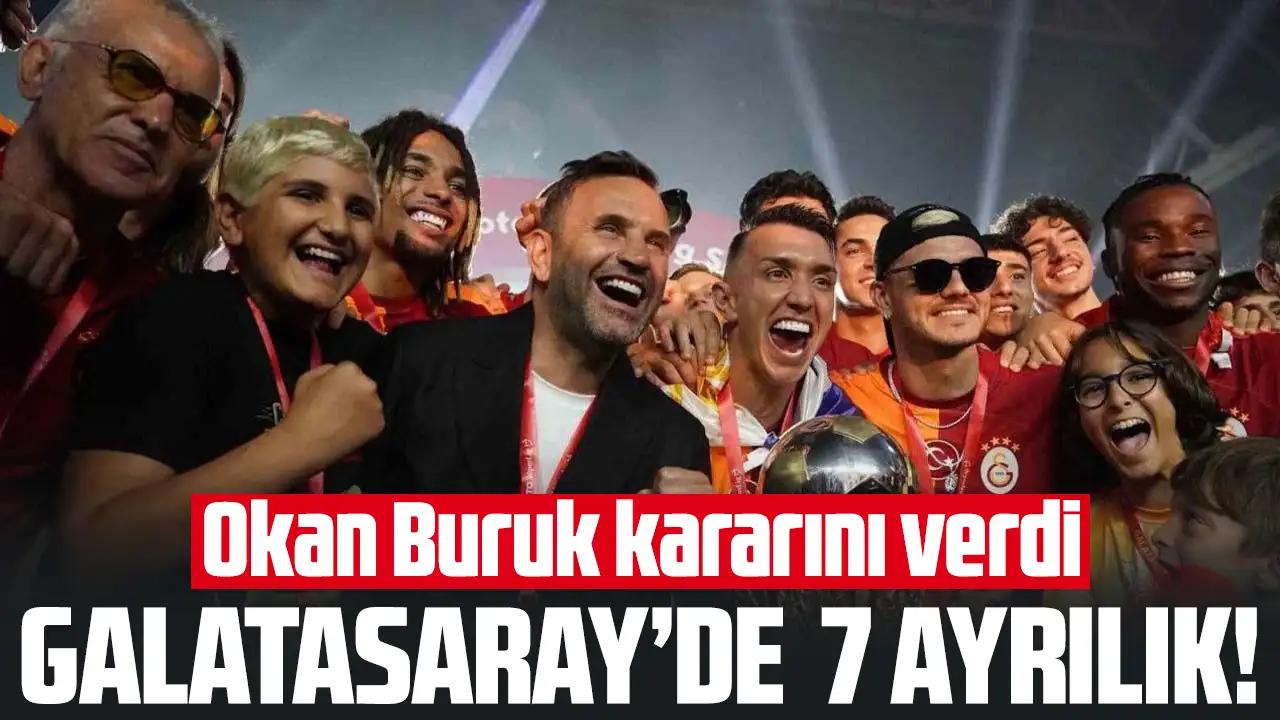 Şampiyon Galatasaray'dan 1 takım kadar oyuncu ayrılıyor! İşte gidecekler