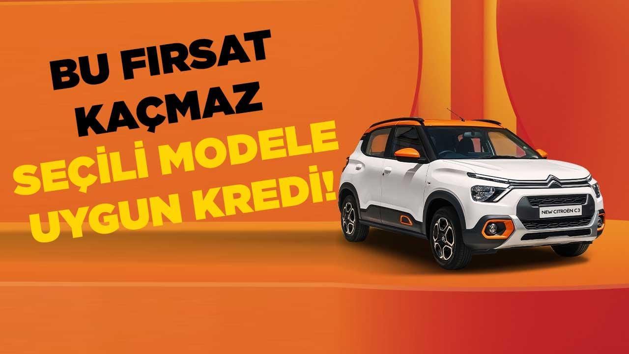 Bu fırsat kaçmaz! Citroen'den avantajlı finansman fırsatları